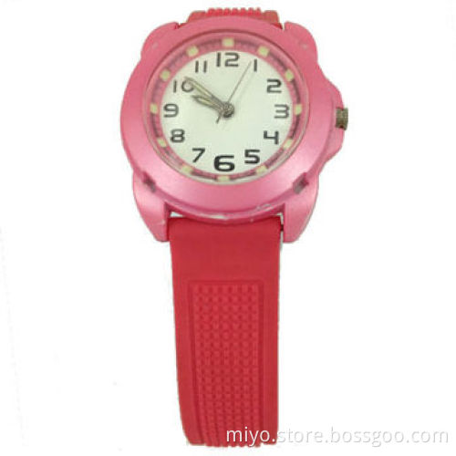 Attractive Children's Colorful Silicone Watches with Unique Items, Japan Quartz Movement